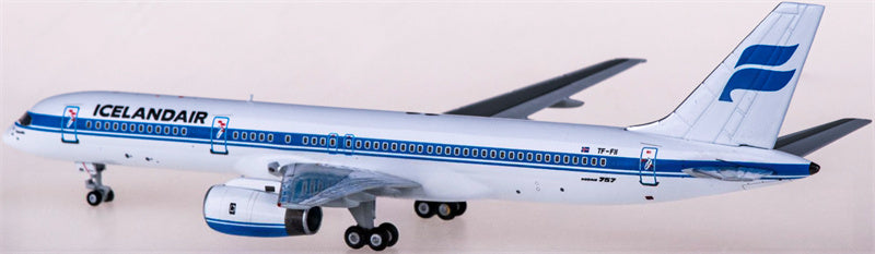 NG Models Icelandair for Boeing 757-200 TF-FII 1:400 Airplane Pre-built  Airliner Model Display