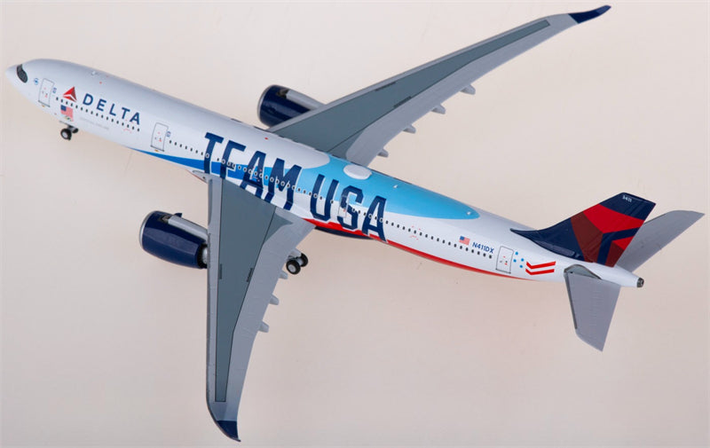 NG Models Delta Air Lines for Airbus A330-900neo N411DX 1:400 Airplane Pre-built  Airliner Model Display