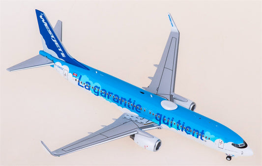 C Model WestJet for Boeing 737-800 C-GWSZ 1:400 Airplane Pre-built  Airliner Model Display