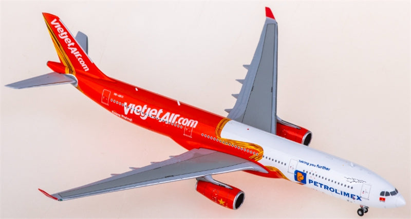 Geminijets Vietjet Air for Airbus A330-300 VN-A811 1:400 Aircraft Pre-built  Airliner Model Display