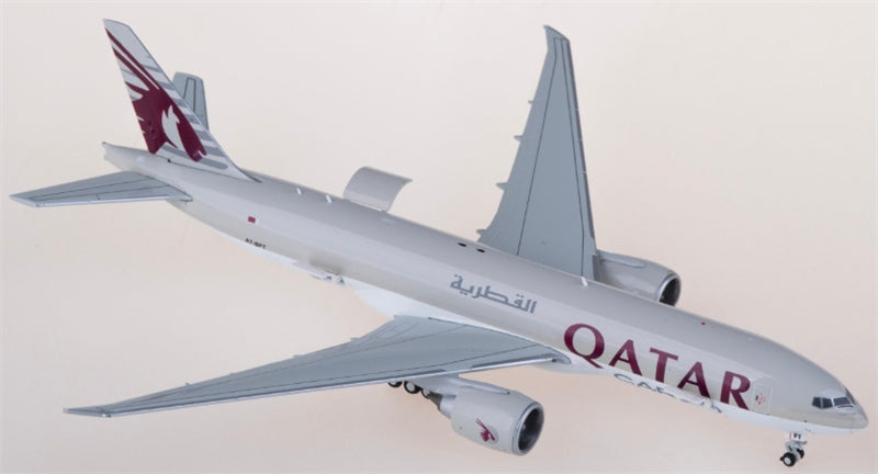 Geminijets Qatar for Boeing 777-200LRF A7-BFT 1:400 Airplane Pre-built  Airliner Model Display