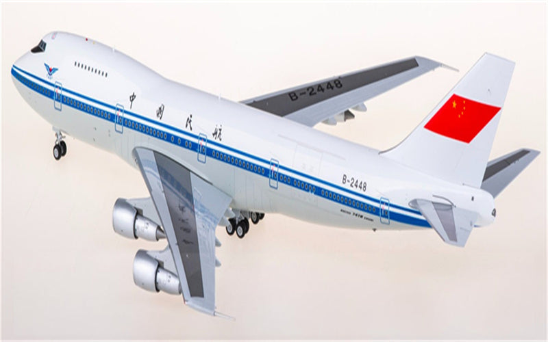 SQ Wings CAAC for Boeing 747-200 B-2448 1:200 Airplane Pre-built  Airliner Model Display