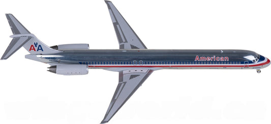 NG Models American Airlines for McDonnell Douglas MD-83 N9620D 1:400 Airplane Pre-built Airliner Model Display