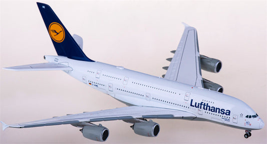JC Wings Lufthansa for Airbus A380 D-AIMK 1:400 Airplane Pre-built  Airliner Model Display