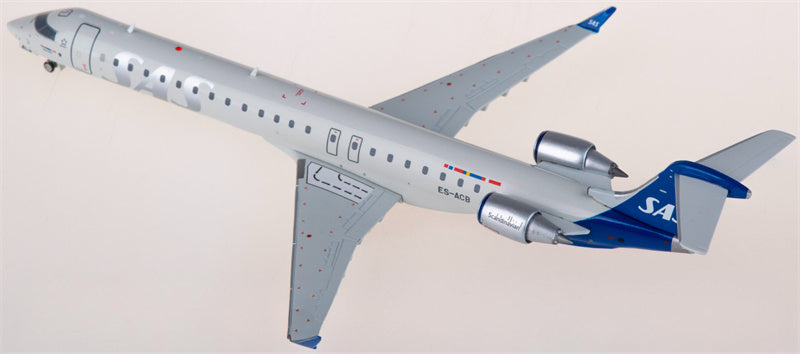 JC Wings SAS for Bombardier CRJ-900ER ES-ACB 1:200 Airplane Pre-built  Airliner Model Display