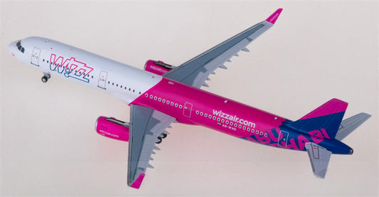 NG Models Wizz Air for Airbus A321neo A6-WAD 1:400 Airplane Pre-built Airliner Model Display