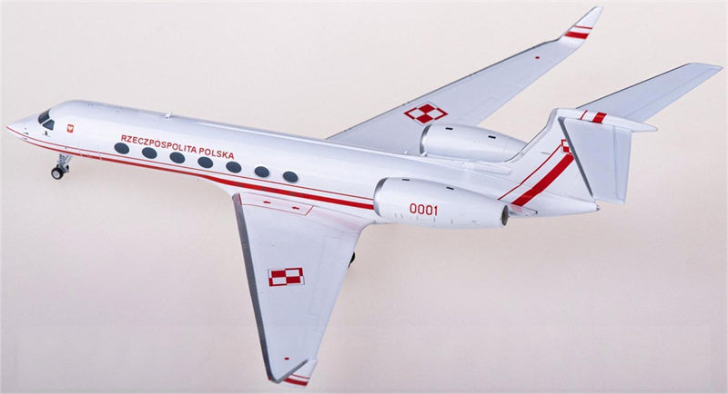 NG Models Polish Air Force for Gulfstream G550 0001 1:200 Airplane Pre-built  Airliner Model Display