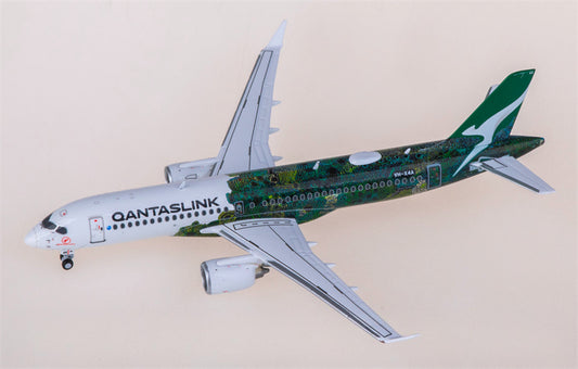 Geminijets Qantas Airways for Airbus A220-300 VH-X4A 1:400 Airplane Pre-built Airliner Model Display