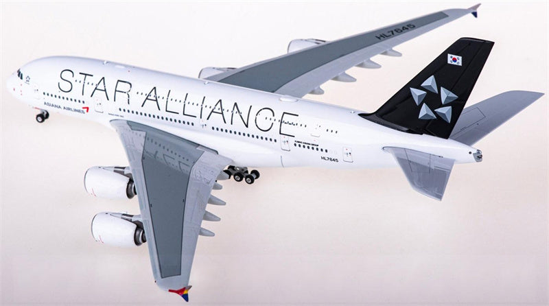 Phoenix Asiana Airlines for Airbus A380 HL7645 1:400 Airplane Pre-built  Airliner Model Display