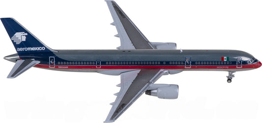 JC Wings Aeromexico for Boeing 757-200 N804AM 1:400 Airplane Pre-built Airliner Model Display
