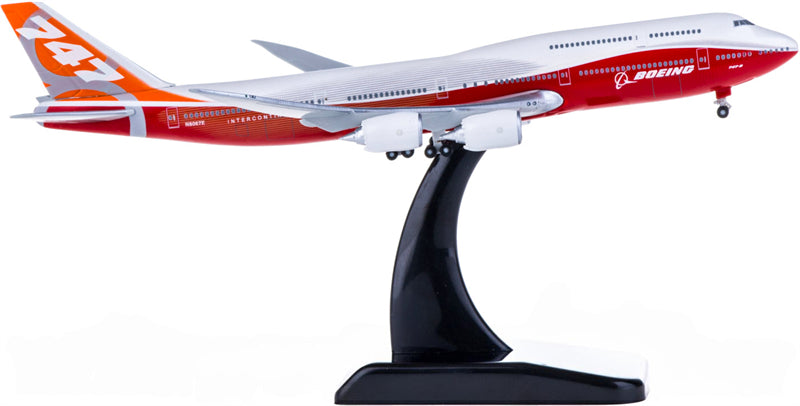Hogan for Boeing 747-8 N6067E Sunrise Painting 1:500 Airplane Pre-built Airliner Model Display