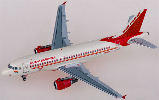 NG Models Air India for Airbus A319 VT-SCF 1:400 Aircraft Pre-built Model