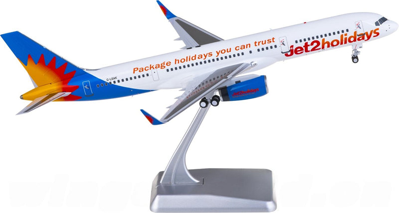 NG Models Jet2 for Boeing 757-200 G-LSAK 1:200 Airplane Pre-built  Airliner Model Display