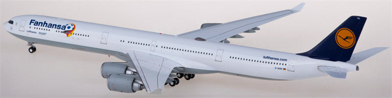 JC Wings Lufthansa for Airbus A340-600 D-AIHN 1:200 Airplane Pre-built  Airliner Model Display