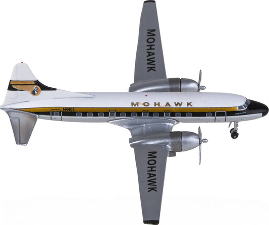 AeroClassics Mohawk Airlines for Convair CV-440 N4403 1:400 Airplane Pre-built  Airliner Model Display