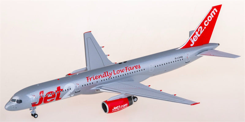 NG Models Jet2 for Boeing 757-200 G-LSAG 1:200 Airplane Pre-built  Airliner Model Display