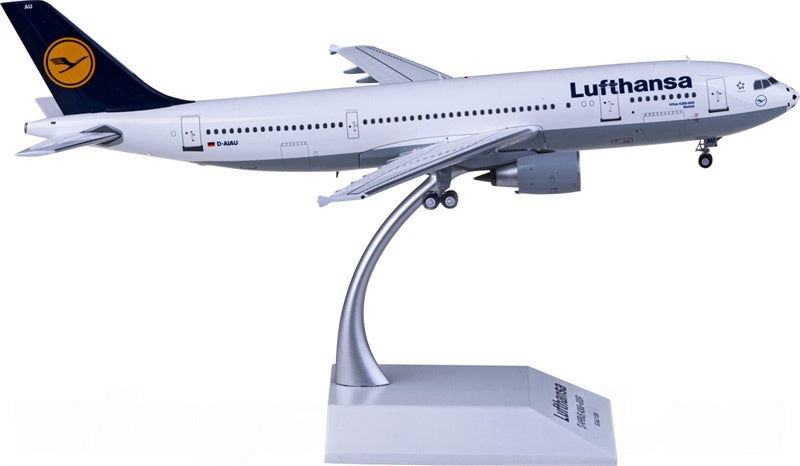 JC Wings Lufthansa for Airbus A300-600R D-AIAU 1:200 Airplane Pre-built  Airliner Model Display