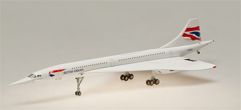 Hogan BRITISH AIRWAYS for CONCORDE G-BOAF 1:200  Aircraft Pre-built  Airliner Model Display