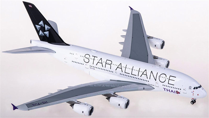 Phoenix Thai Airways for Airbus A380 HS-TUA 1:400 Airplane Pre-built  Airliner Model Display