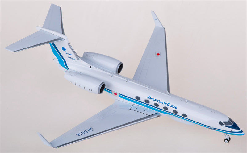 JC Wings Japan Coast Guard for Gulfstream G-V JA501A 1:200 Airplane Pre-built Airliner Model Display