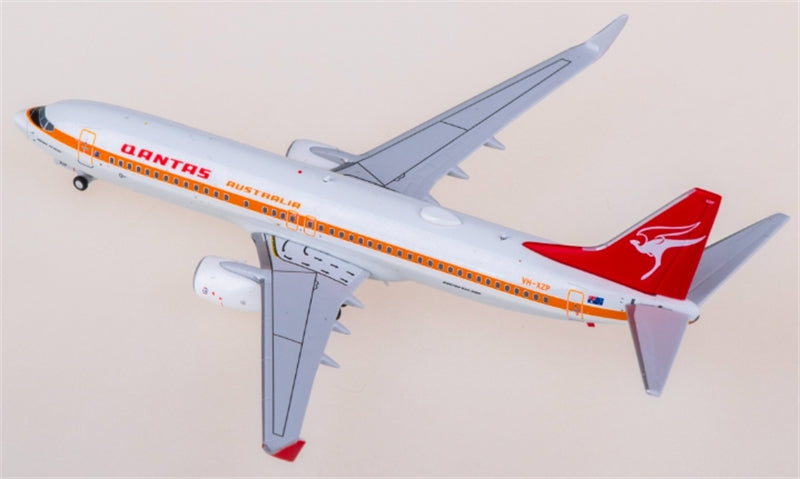 AeroPolaris Qantas for Boeing 737-800 VH-XZP 1:400 Aircraft Pre-built  Airliner Model Display