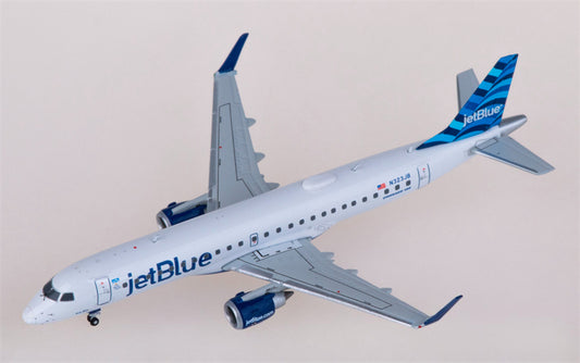Geminijets JetBlue for Embraer ERJ-900-100IGW N323JB 1:400 Airplane Pre-built Airliner Model Display