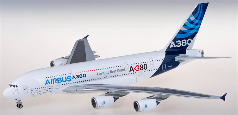 SQ Wings for Airbus A380 F-WWDD 1:200 Airplane Pre-built Airliner Model Display