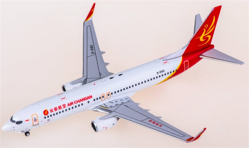 AeroPolaris Air Changan for Boeing 737-800 B-5180 1:400 Aircraft Pre-built  Airliner Model Display