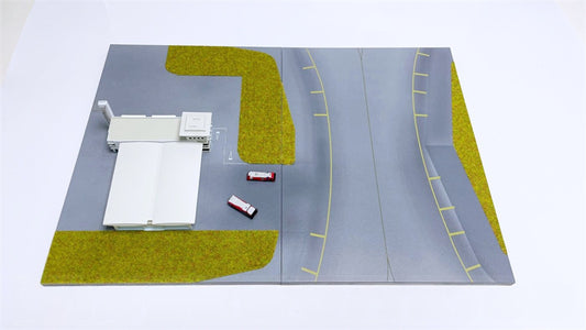 Fantasy Wings Airport Accessories Airport Fire Station Set 1:400 Accessory Pre-built  Airliner Model Display