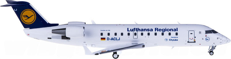 NG Models Lufthansa Regional for Bombardier CRJ100 D-ACLJ 1:200 Airplane Pre-built  Airliner Model Display