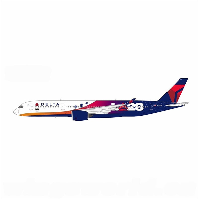 NG Models Delta Air Lines for Airbus A350-900 N522DZ 1:400 Airplane Pre-built  Airliner Model Display