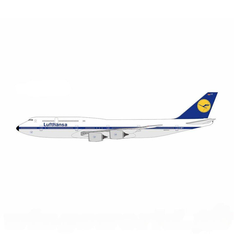 NG Models Lufthansa for Boeing 747-8 D-ABYT 1:400 Airplane Pre-built  Airliner Model Display