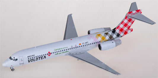 JC Wings Volotea for Boeing 717-200 EC-MGT 1:200 Airplane Pre-built Airliner Model Display