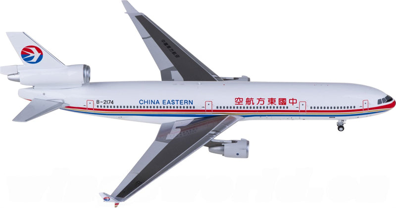 Undefined Collectibles China Eastern for McDonnell Douglas MD-11 B-2174 1:400 Airplane Pre-built Airliner Model Display