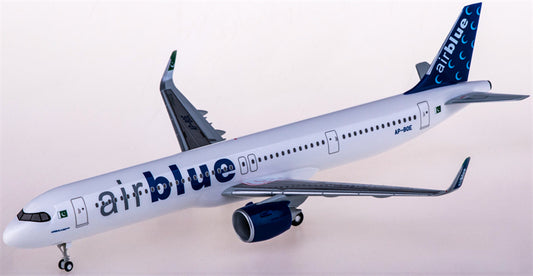 Hogan AirBlue for Airbus A321neo AP-BOE 1:200 Airplane Airliner Model Display