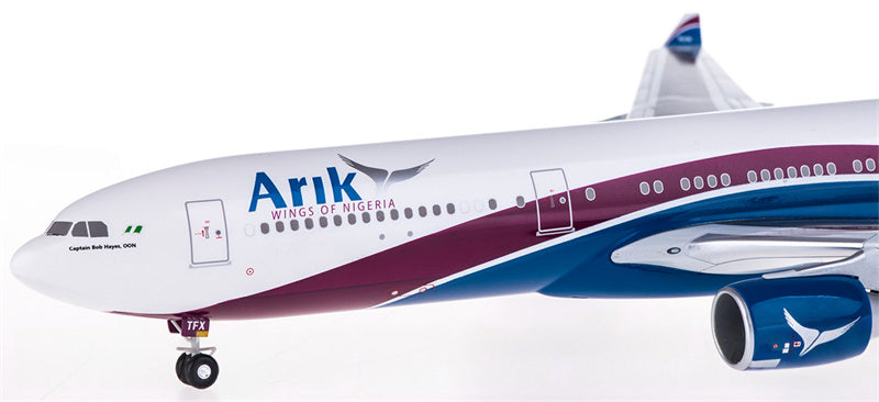 Hogan Arik Air for Airbus A340-500 CS-TFX 1:200 Aircraft Pre-built  Airliner Model Display