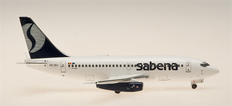 AeroClassics SABENA for Boeing 737-200 OO-SDJ 1:400 Aircraft Pre-built  Airliner Model Display
