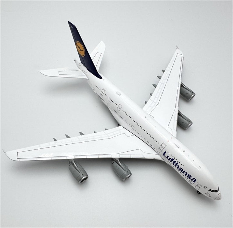 YY Wings Lufthansa for Airbus A380 D-AIMC Peking Livery 1:400 Airplane Pre-built  Airliner Model Display