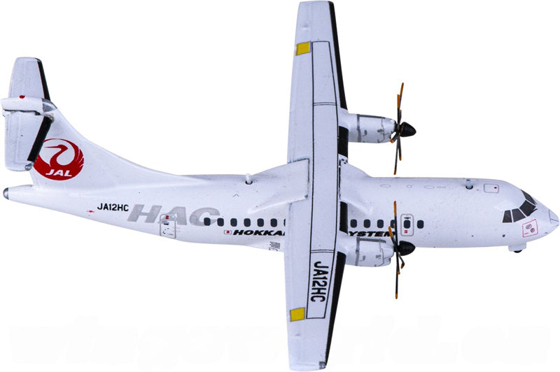 JC Wings Hokkaido Air System for ATR-42 JA12HC 1:400 Airplane Pre-built  Airliner Model Display