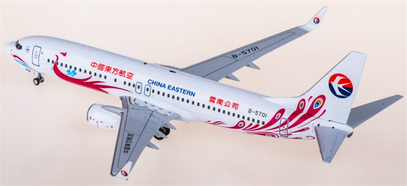 NG Models China Eastern Airlines for Boeing 737-800 B-5701 1:200 Aircraft Pre-built  Airliner Model Display