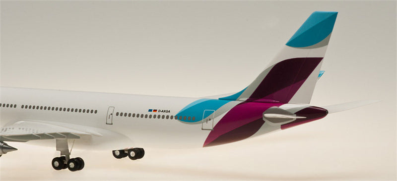 Hogan Eurowings for Airbus A330-200 D-AXGA 1:200 Aircraft Pre-built  Airliner Model Display
