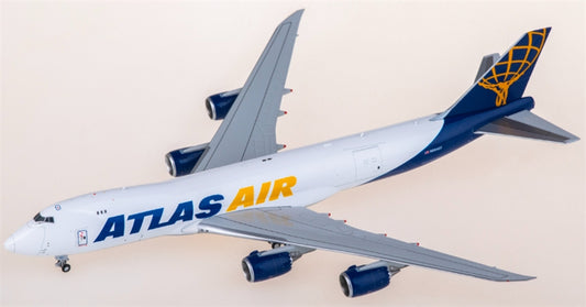 Hxmodels Atlas Air for Boeing 747-8F N854GT 1:400 Airplane Pre-built  Airliner Model Display
