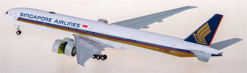 JC Wings Singapore Airlines for Boeing 777-300ER 9V-SWZ 1:200 Airplane Pre-built Airliner Model Display