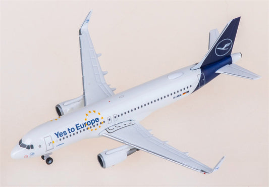 Herpa Lufthansa for Airbus A320 D-AIUC 1:500 Airplane Pre-built  Airliner Model Display