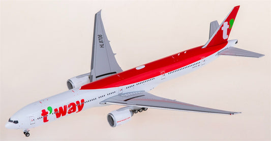 Phoenix TwayAir for Boeing 777-300ER HL8706 1:400 Airplane Pre-built  Airliner Model Display