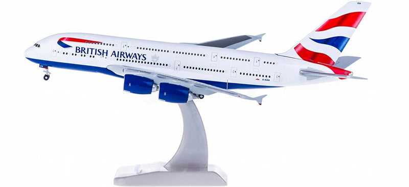 Hogan British Airways for Airbus 380 G-XLEA 1:400 Airplane Pre-built  Airliner Model Display