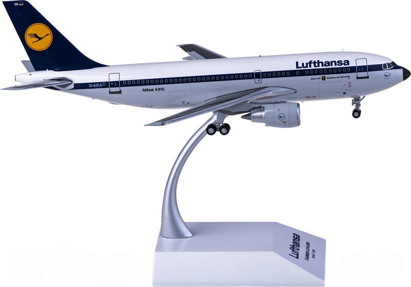 JC Wings Lufthansa for Airbus A310-200 D-AICA 1:200 Airplane Pre-built  Airliner Model Display
