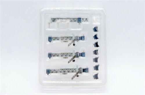 JC Wings 1：400 Passenger Transparent three channel boarding bridge for A380