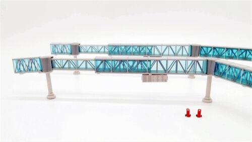 JC Wings Single Passenger blue boarding bridges for B737/A320 1:200 Model