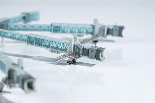 JC Wings Passenger Blue three channel boarding bridge for A380 1:400 Model